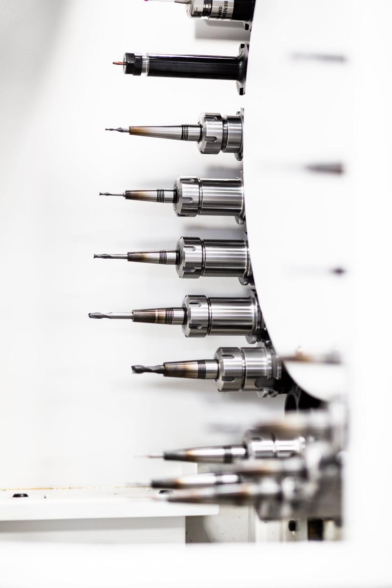 Array of Velocetec CNC tooling and drill bits
